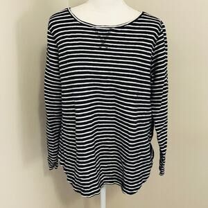 Lands End Striped Top